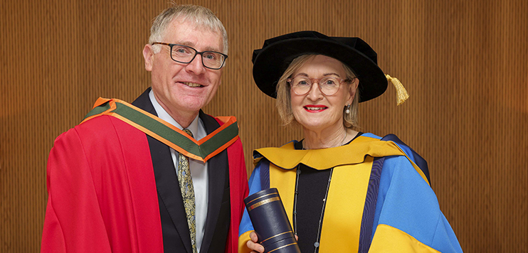 EU Commissioner Mairéad McGuinness is awarded UCD Honorary Degree